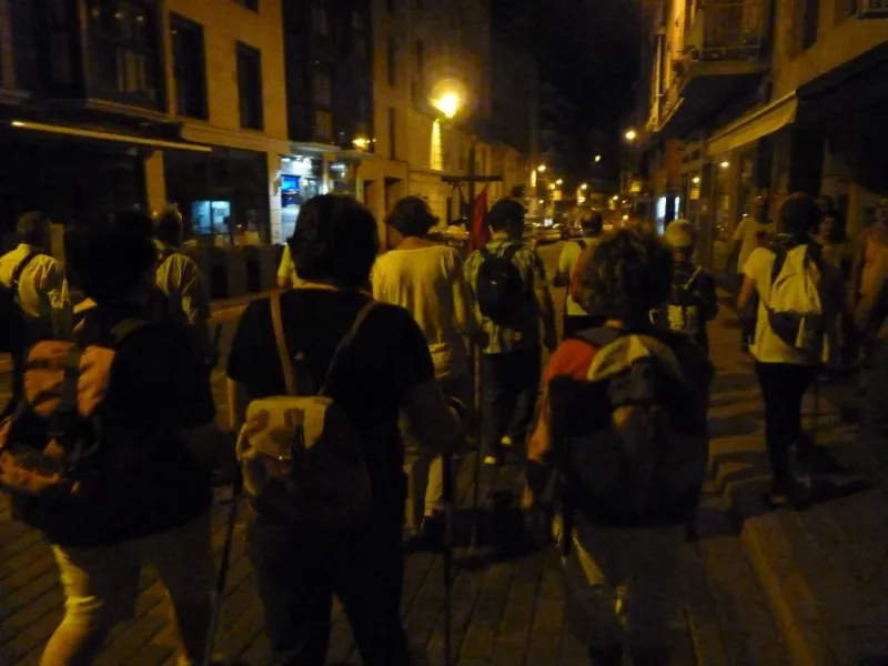 Peregrinación nocturna