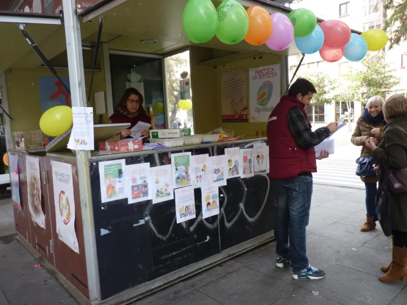 Acto de calle Día de la Infancia