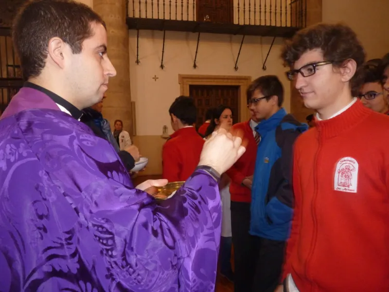 Alumnos del Seminario y Siervas de San José