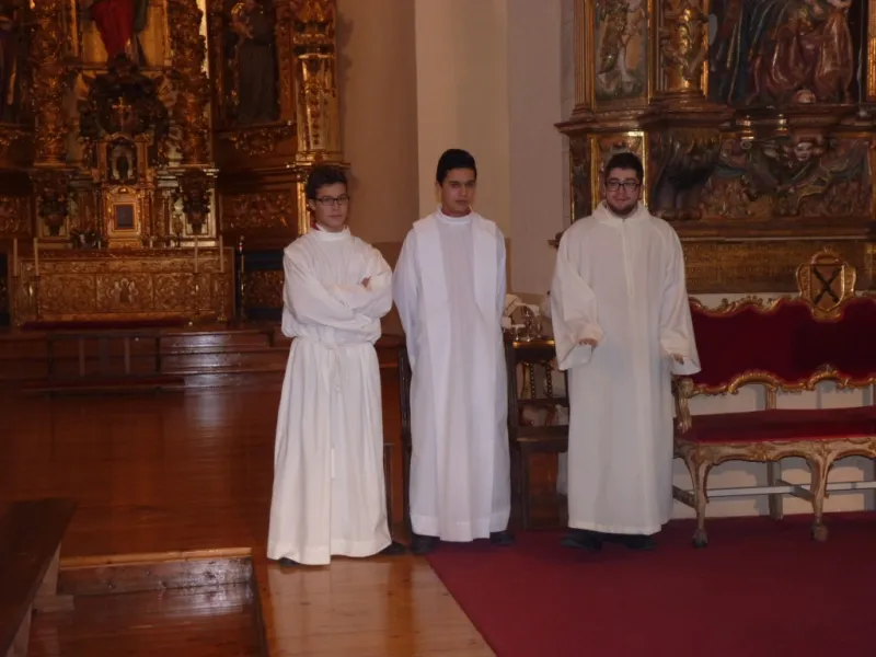 Alumnos del Seminario y Siervas de San José