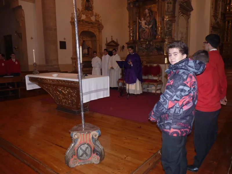 Alumnos del Seminario y Siervas de San José