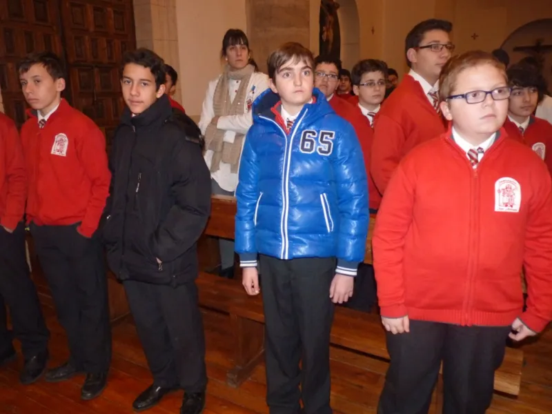 Alumnos del Seminario y Siervas de San José