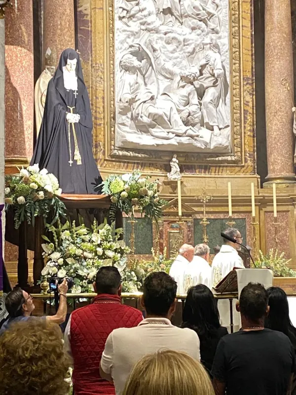 D. Julián Barrio, arzobispo emérito de Santiago, abre el quinario de la Coronación