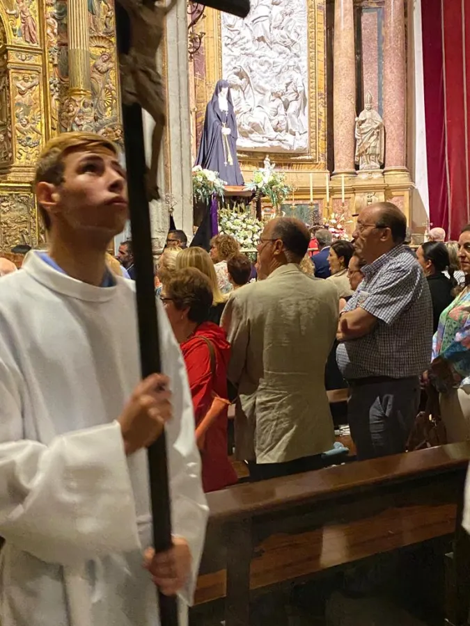 En la Virgen de la Soledad se abrazan memoria, belleza y esperanza