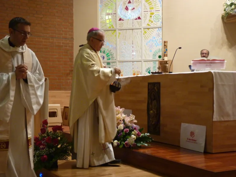 Misa del Día de Caridad en San Lorenzo