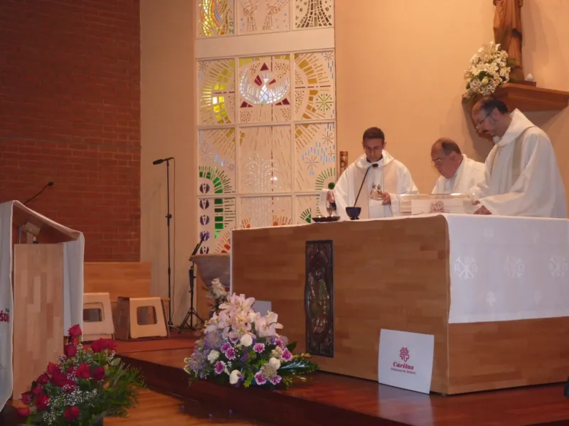 Misa del Día de Caridad en San Lorenzo