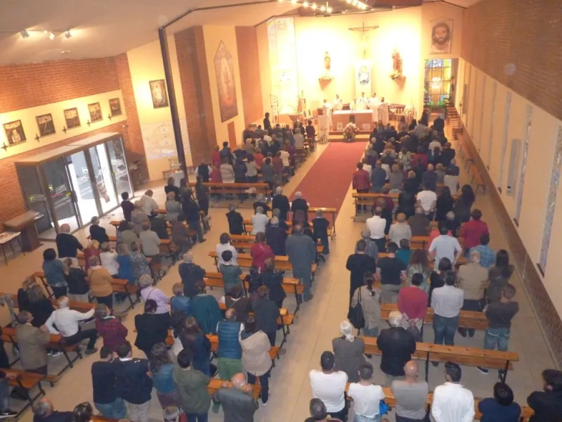 Misa del Día de Caridad en San Lorenzo