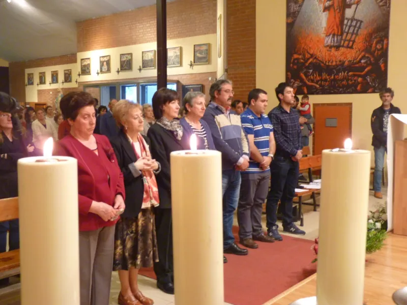 Misa del Día de Caridad en San Lorenzo