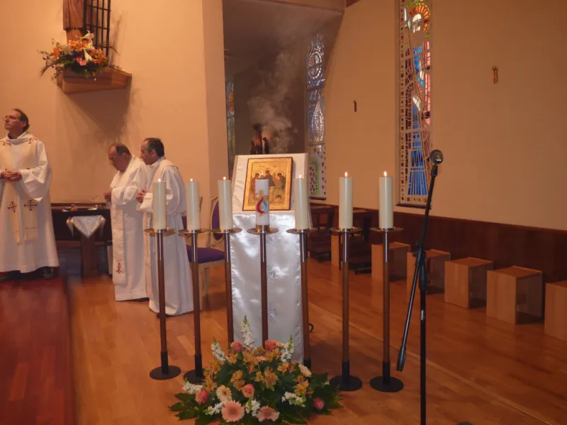 Misa del Día de Caridad en San Lorenzo