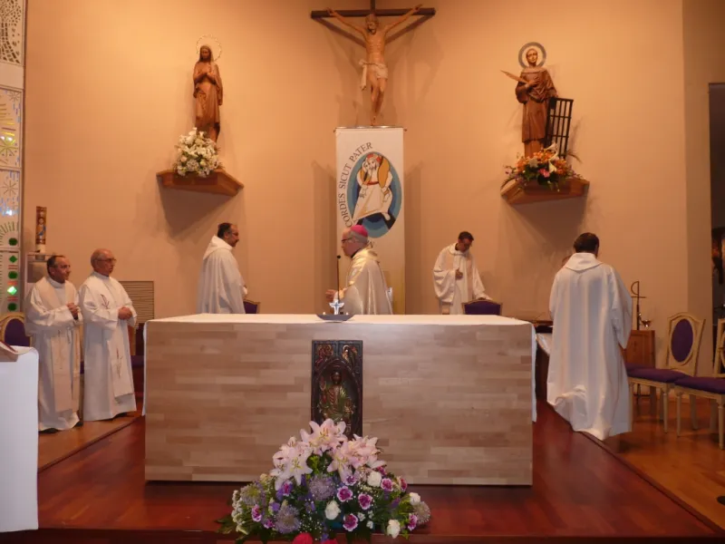 Misa del Día de Caridad en San Lorenzo