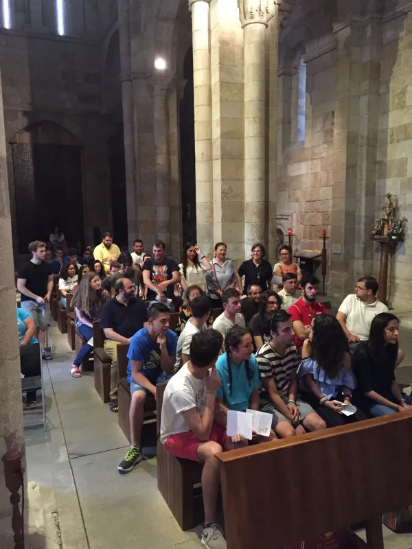 Envío de los jóvene participantes en la JMJ y sesión informativa