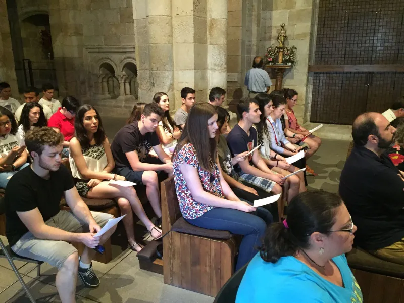 Envío de los jóvene participantes en la JMJ y sesión informativa