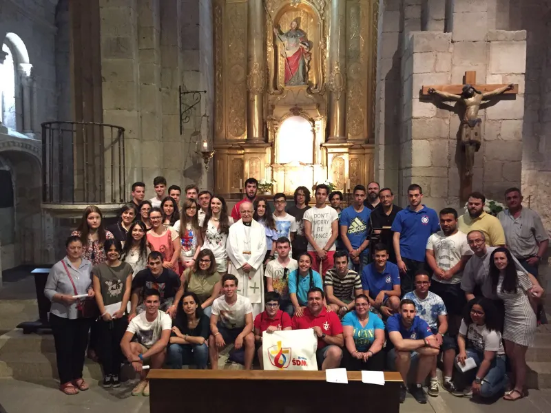 Envío de los jóvene participantes en la