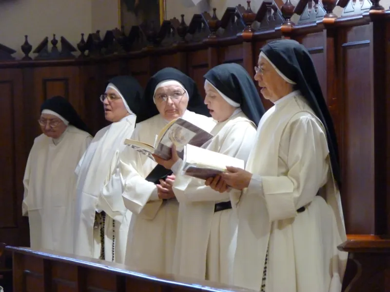 Celebración de Santo Domingo en el convento de las Dominicas Dueñas