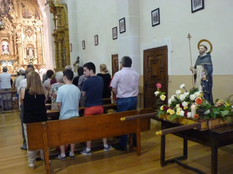 Celebración de Santo Domingo en el convento de las Dominicas Dueñas