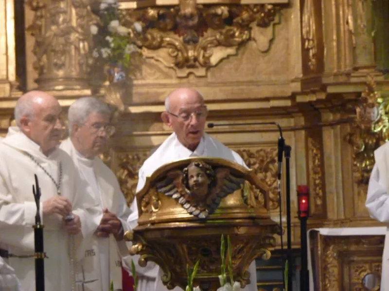 Celebración de Santo Domingo en el convento de las Dominicas Dueñas