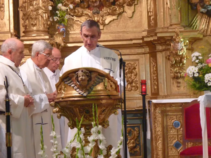 Celebración de Santo Domingo en el convento de las Dominicas Dueñas
