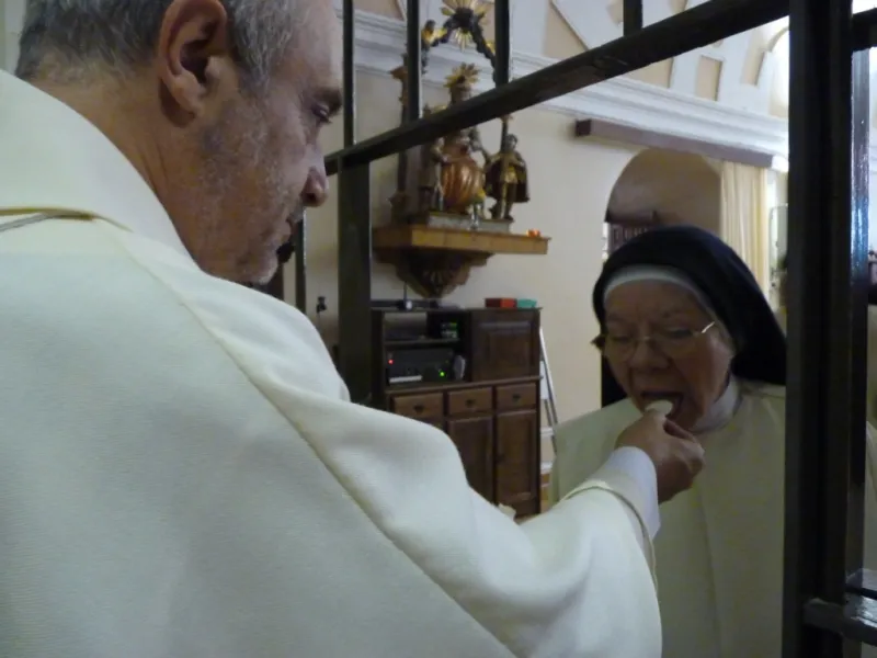 Celebración de Santo Domingo en el convento de las Dominicas Dueñas