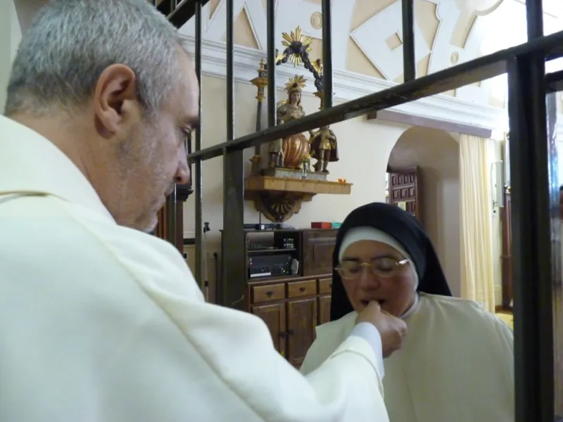 Celebración de Santo Domingo en el convento de las Dominicas Dueñas