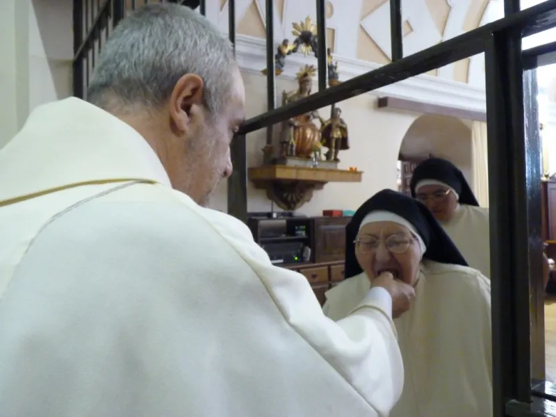 Celebración de Santo Domingo en el convento de las Dominicas Dueñas