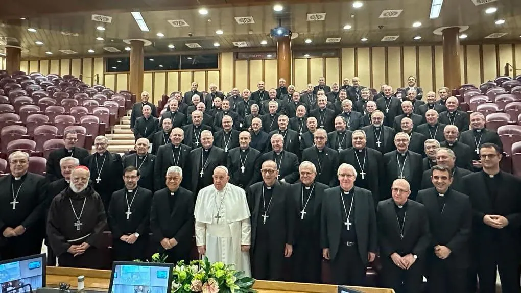 Los obispos españoles se reúnen en Roma con el Santo Padre