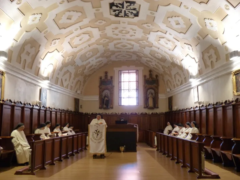 Celebración de Santo Domingo en el convento de las Dominicas Dueñas