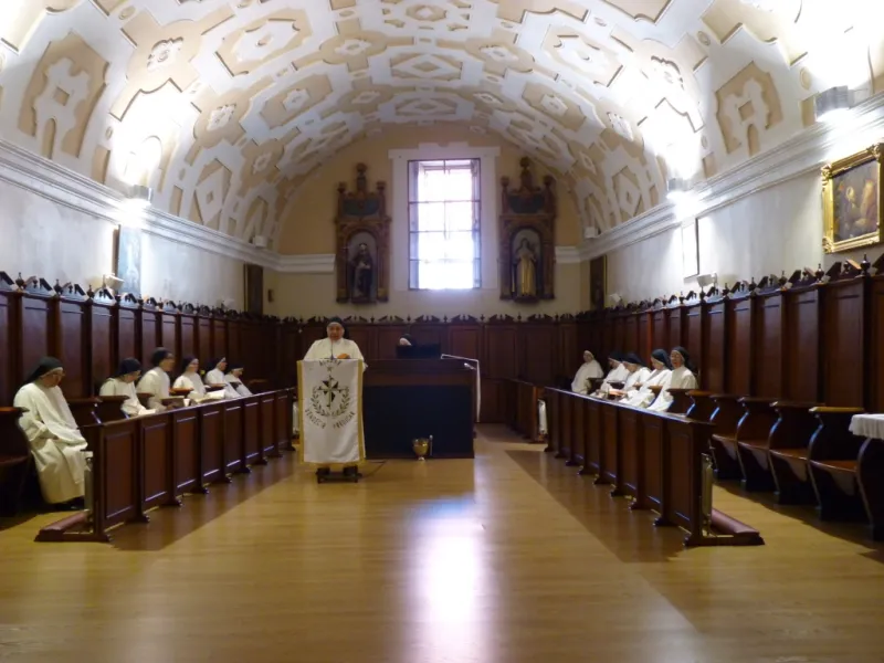 Celebración de Santo Domingo en el convento de las Dominicas Dueñas