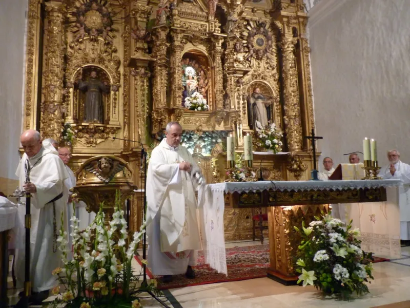 Celebración de Santo Domingo en el convento de las Dominicas Dueñas