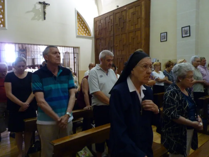 Celebración de Santo Domingo en el convento de las Dominicas Dueñas