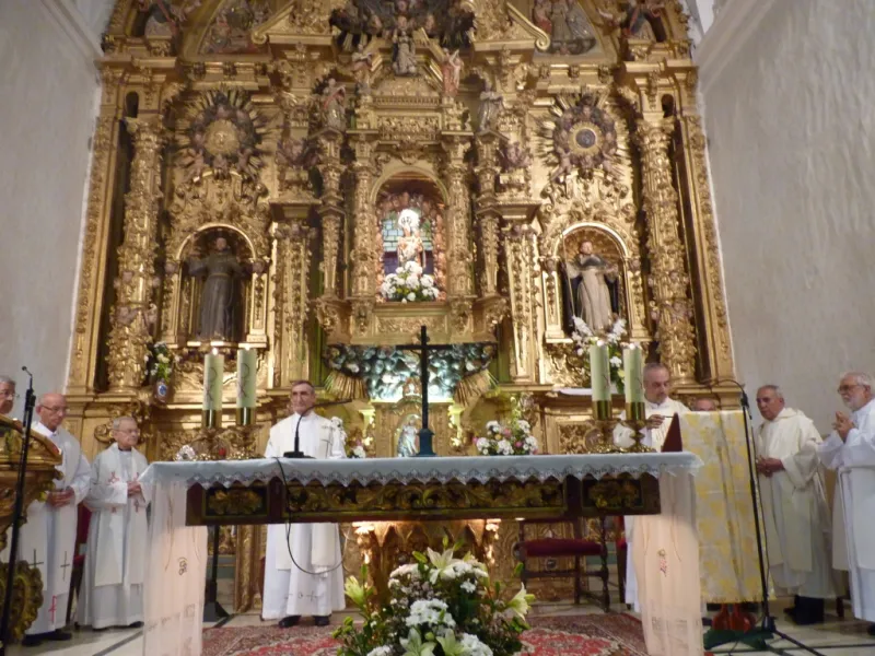 Celebración de Santo Domingo en el convento de las Dominicas Dueñas