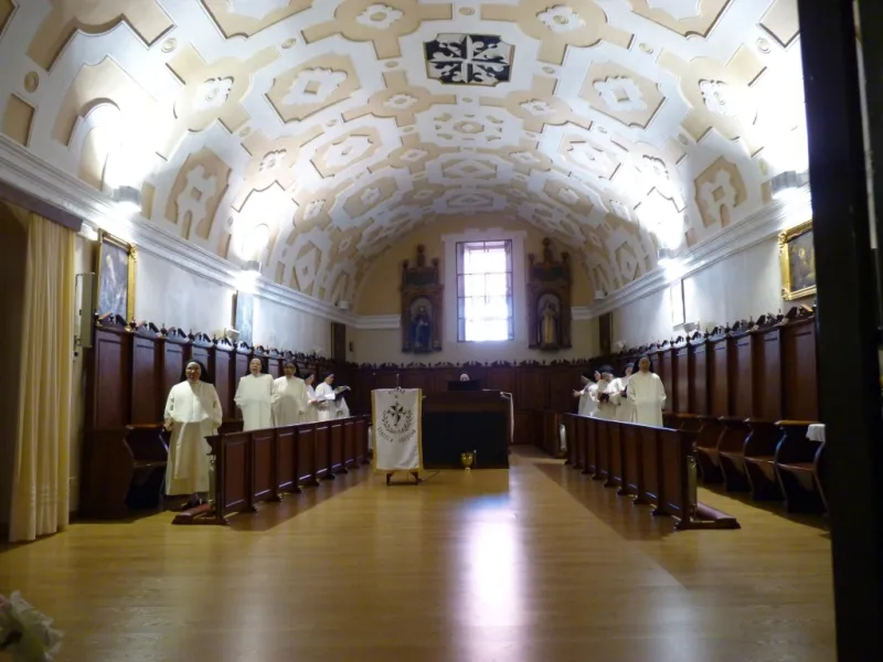 Celebración de Santo Domingo en el convento de las Dominicas Dueñas