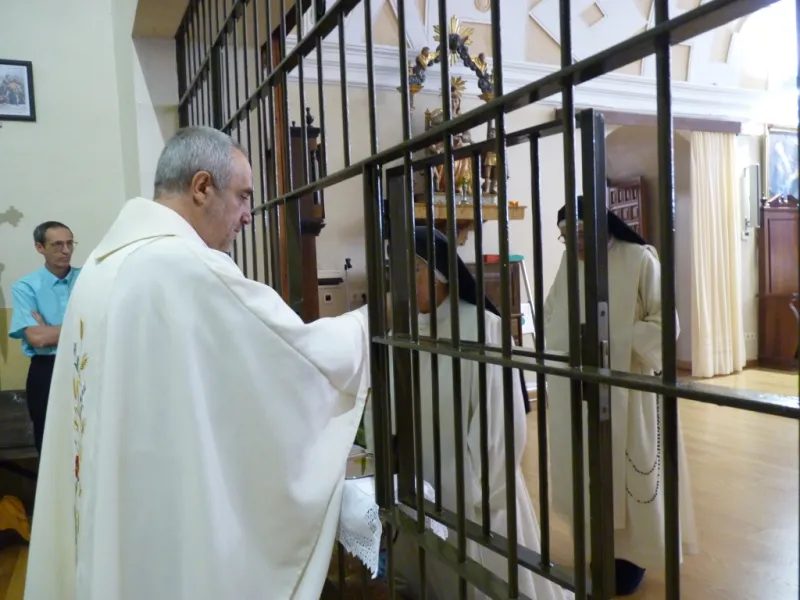 Celebración de Santo Domingo en el convento de las Dominicas Dueñas