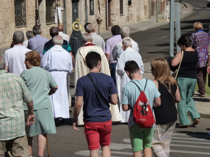 Celebración de Santo Domingo en el convento de las Dominicas Dueñas