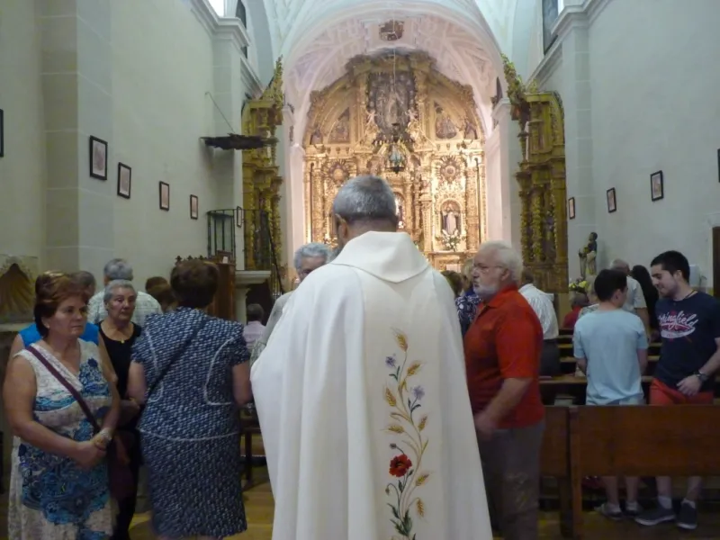 Celebración de Santo Domingo en el convento de las Dominicas Dueñas