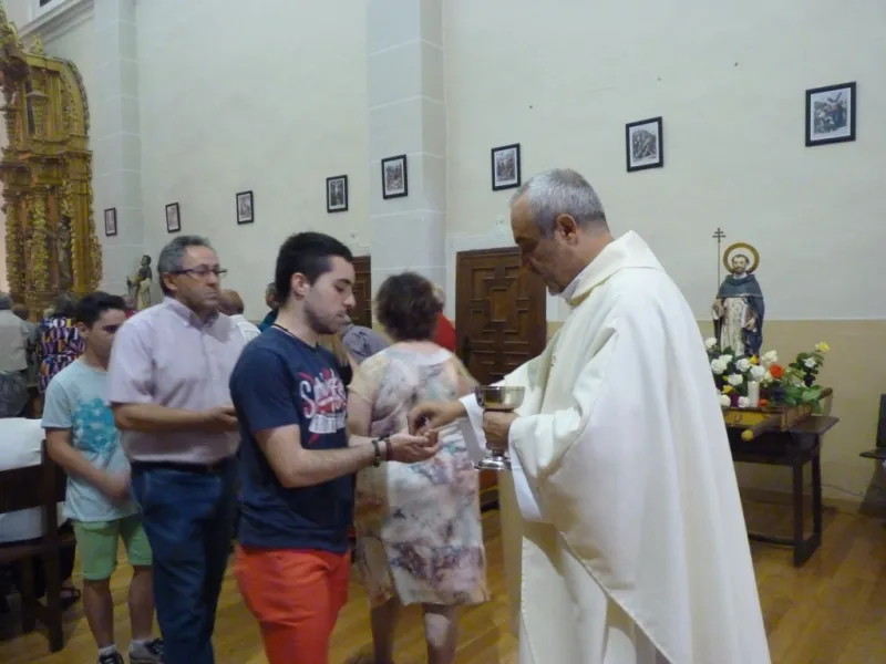Celebración de Santo Domingo en el convento de las Dominicas Dueñas