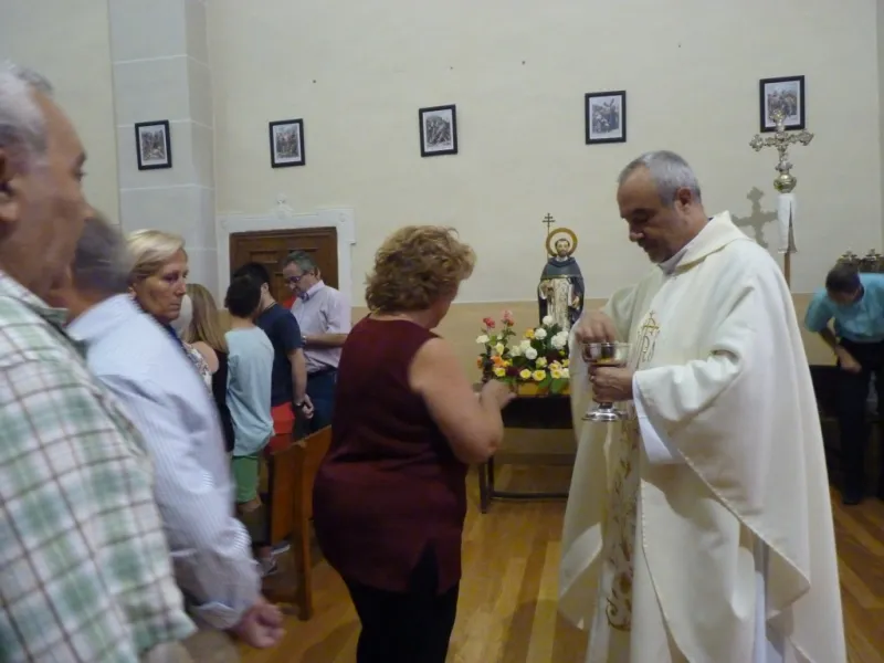 Celebración de Santo Domingo en el convento de las Dominicas Dueñas