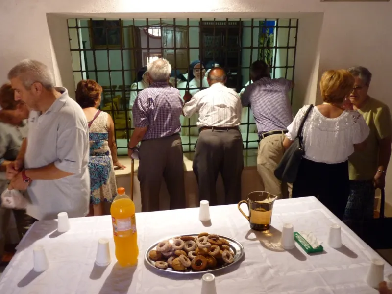 Celebración de Santo Domingo en el convento de las Dominicas Dueñas