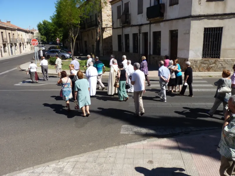 Celebración de Santo Domingo en el convento de las Dominicas Dueñas