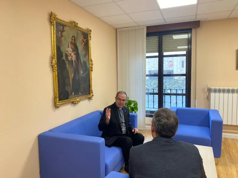 Entrevistamos al obispo de Zamora, Fernando Valera: "La alegría del Evangelio llena el corazón".
