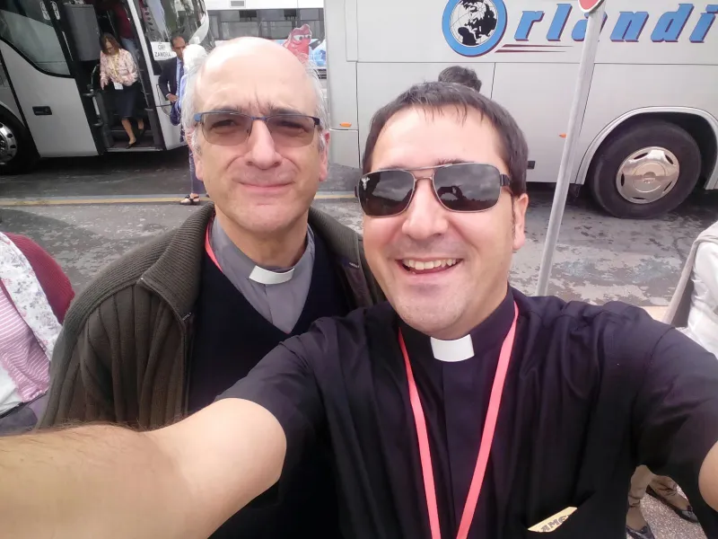 Catequistas de la región en Roma