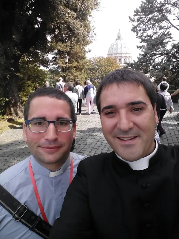 Catequistas de la región en Roma