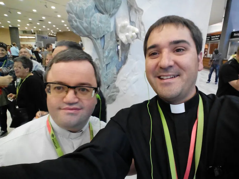 Catequistas de la región en Roma