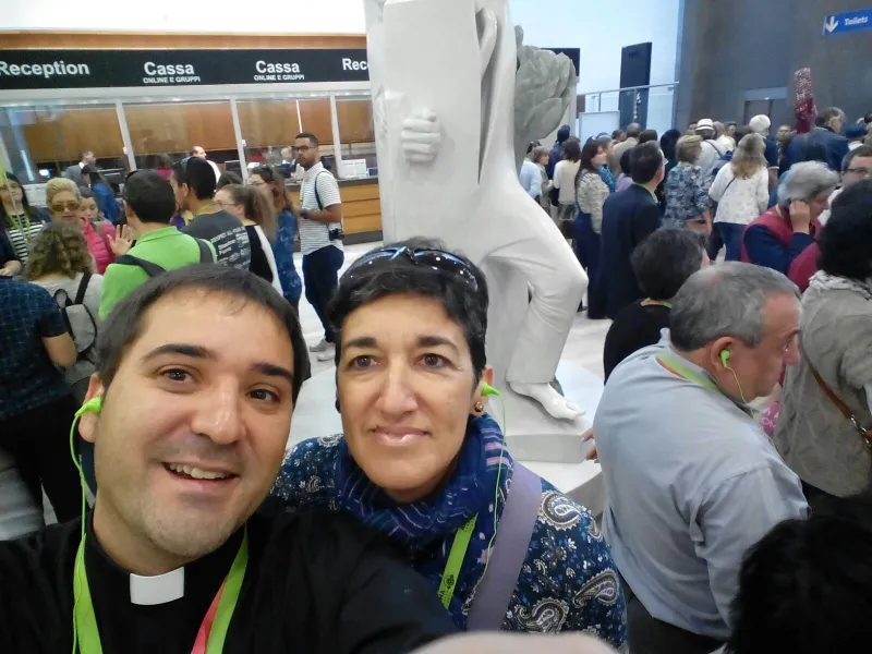 Catequistas de la región en Roma