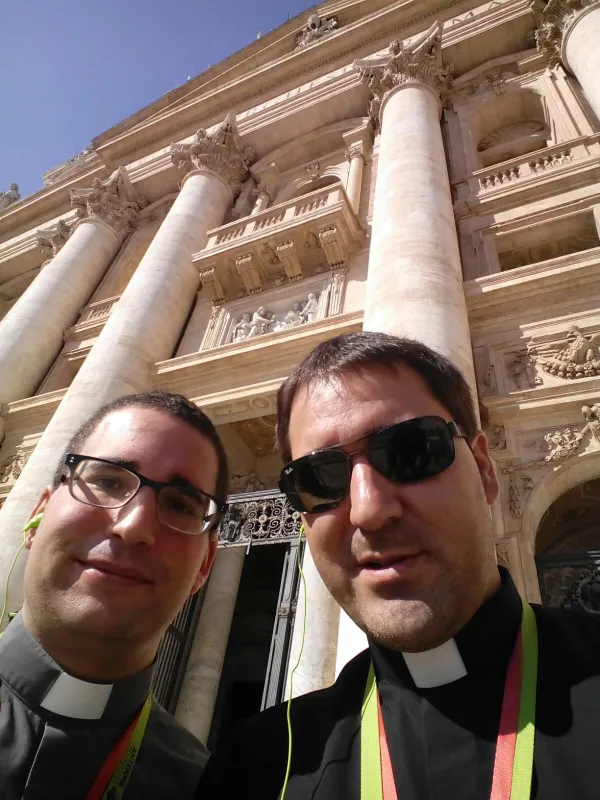 Catequistas de la región en Roma