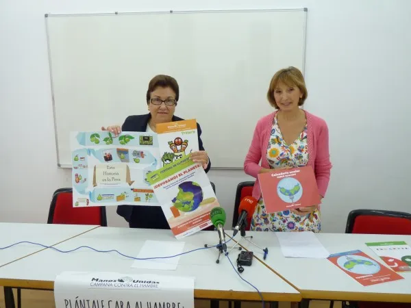 Rueda de prensa de presentación de los materiales educativos de Manos Unidas