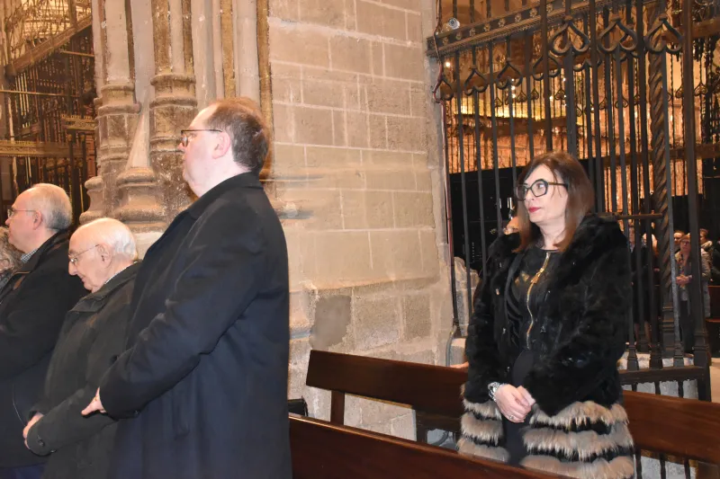 Zamora se despide de Uriarte con la celebración de la misa en la catedral