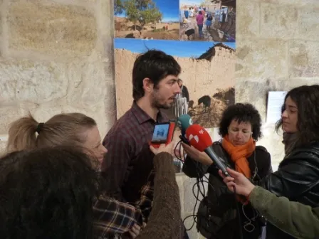 Instante de la rueda de prensa