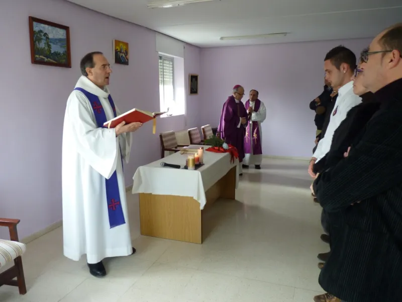 El Obispo preside la eucaristía en Proyecto Hombre