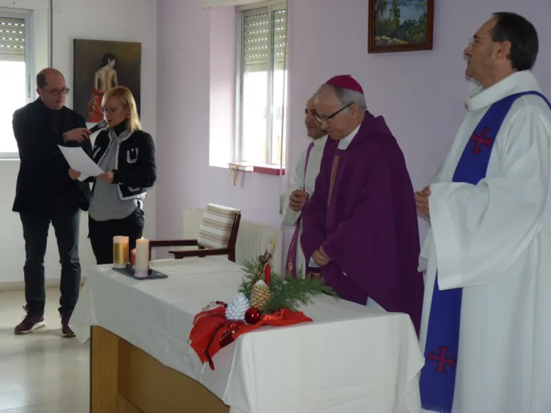 El Obispo preside la eucaristía en Proyecto Hombre