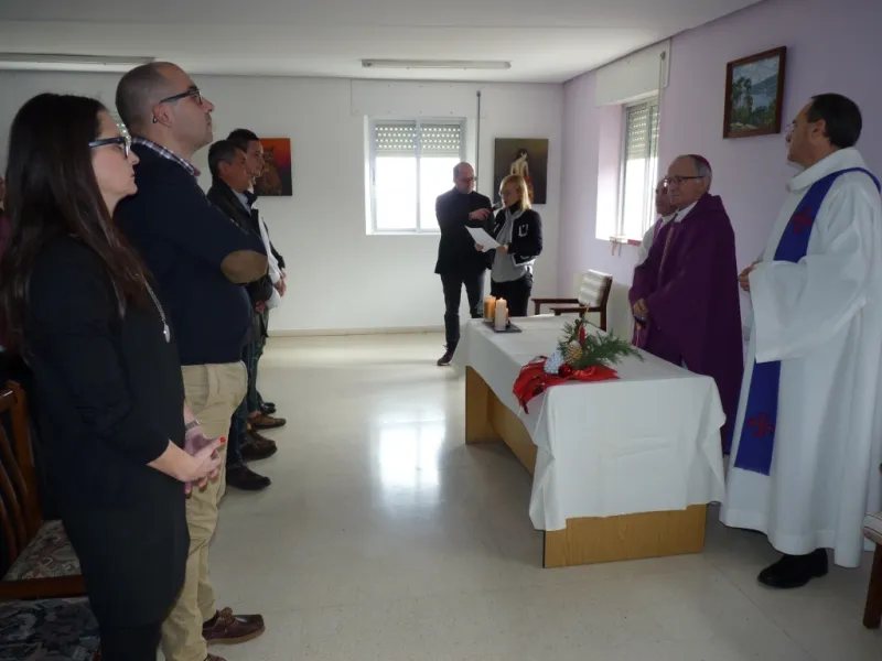 El Obispo preside la eucaristía en Proyecto Hombre